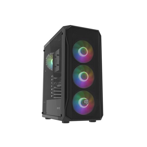 FURY Shobo SH4F RGB Midi Tower Black - Computer Cases - PC Cases & Accessories - Techbox