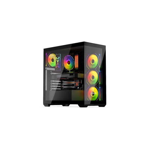 KRUX EXO (KRXD004) Housing Black - Computer Cases - PC Cases & Accessories - Techbox