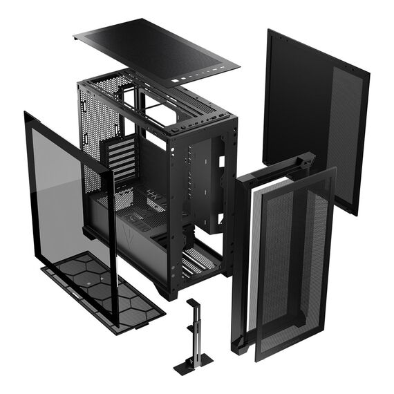 MODECOM Case VOLCANO EXPANSE S MIDI Black - Computer Cases - PC Cases & Accessories - Techbox