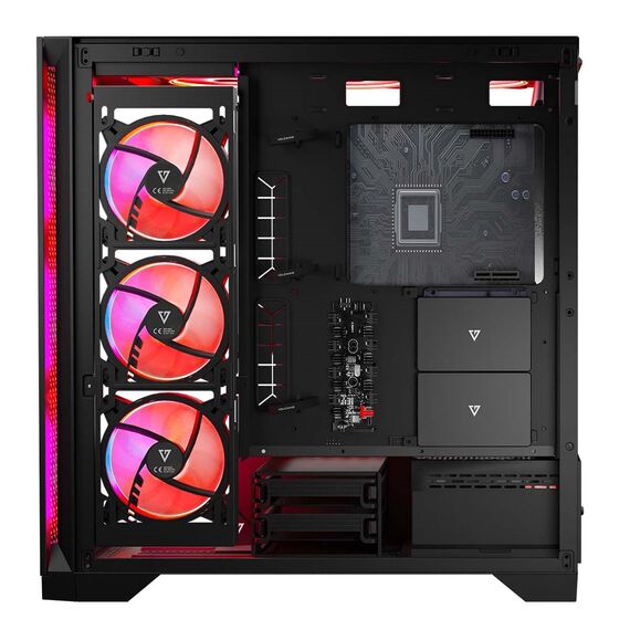 MODECOM Case VOLCANO EXPANSE  T APEX ARGB MIDI Black | Techbox