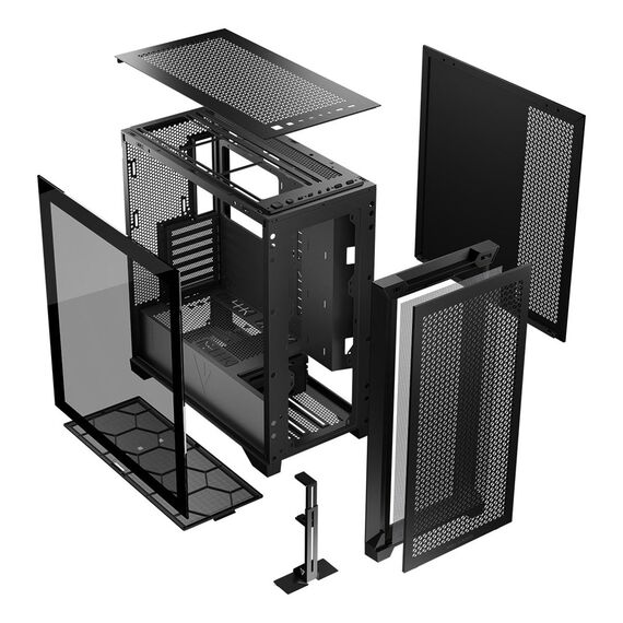 MODECOM Case VOLCANO EXPANSE  T MIDI Black - Computer Cases - PC Cases & Accessories - Techbox