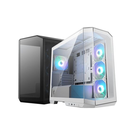 MSI MAG PANO M100R PZ Micro Tower White - Computer Cases - PC Cases & Accessories - Techbox