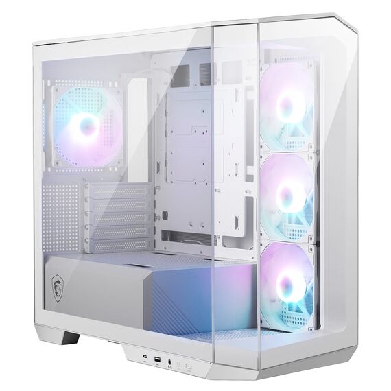 MSI MAG PANO M100R PZ Micro Tower White - Computer Cases - PC Cases & Accessories - Techbox