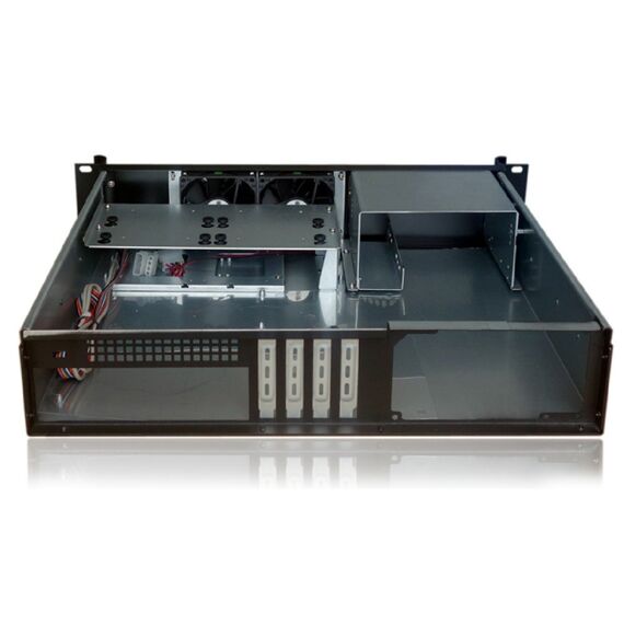 Techly I-CASE IPC-240L computer case Rack Black | Techbox
