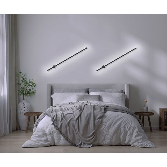 Activejet LED wall lamp AJE-HILTON Black NW - Ceiling Lights - Lighting - Techbox