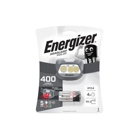 ENERGIZER FLASHLIGHT HEADLIGHT HDL30 3AAA 400 lm | Techbox