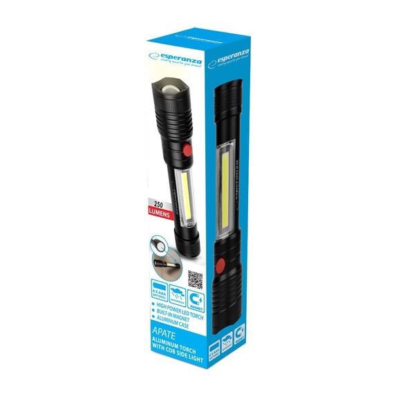Esperanza EOT069 Flashlight Black, LED Flashlight | Techbox