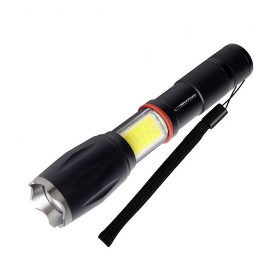 Esperanza EOT070 Flashlight Black, LED Flashlight | Techbox
