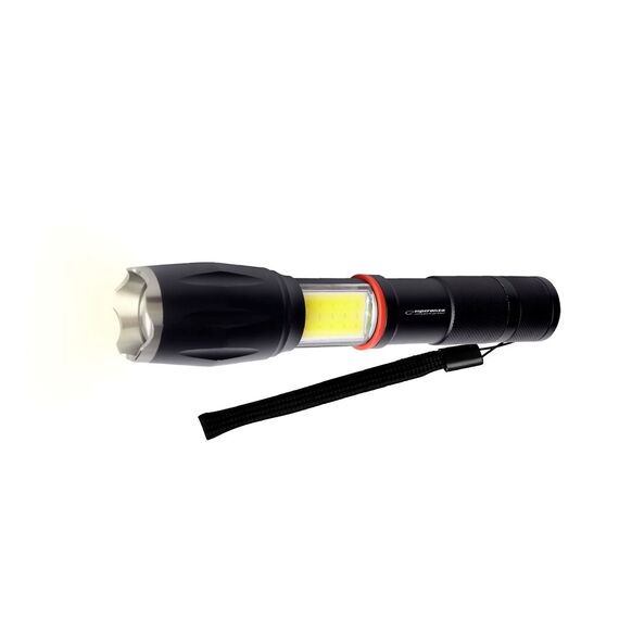Esperanza EOT070 Flashlight Black, LED Flashlight | Techbox