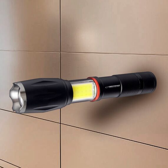 Esperanza EOT070 Flashlight Black, LED Flashlight | Techbox