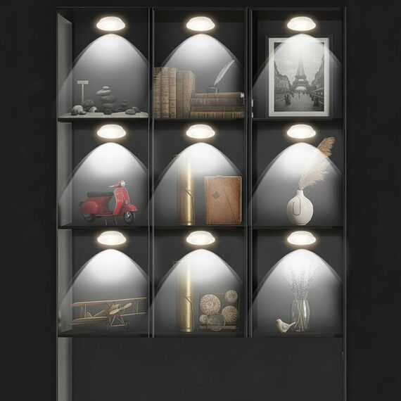 Maclean Energy MCE165 Remote Control LED Lamps Set, AAA Battieries, 6 Pieces in Set | Techbox