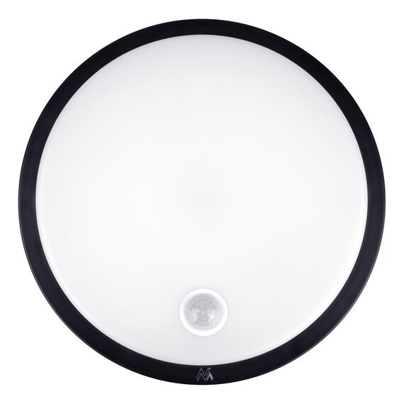 Maclean LED lamp with motion sensor, PIR sensor, black, 10W, IP65, 1000lm, neutral color, MCE525 B | Techbox