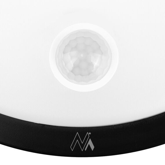 Maclean LED lamp with motion sensor, PIR sensor, black, 10W, IP65, 1000lm, neutral color, MCE525 B | Techbox
