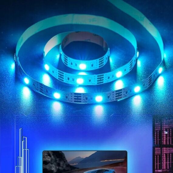 Vention RGB FPC LED light strip with 5V remote control, 2m - LED Ταινίες - LED Lightning - Techbox