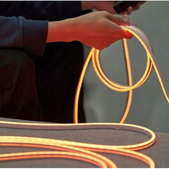 Vention Silicone Neon LED strip with IR remote control and 12V DC power supply, 5m | Techbox