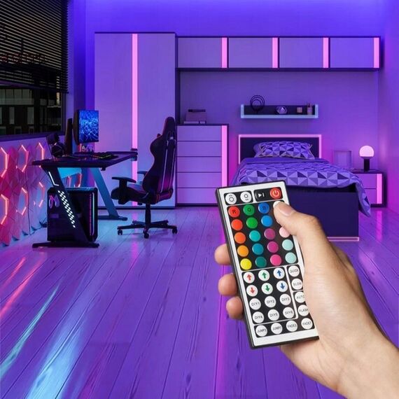 Vention Silicone Neon LED strip with remote control, 12V, 2m | Techbox
