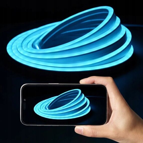 Vention Silicone Neon LED strip with remote control, 12V, 2m | Techbox