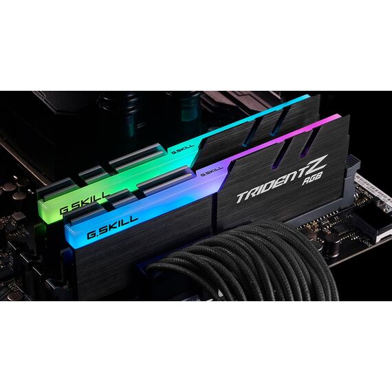 G.Skill Trident Z RGB F4-3600C18D-32GTZR memory module 32 GB 2 x 16 GB DDR4 3600 MHz - DIMM (Desktop) - RAM - Techbox