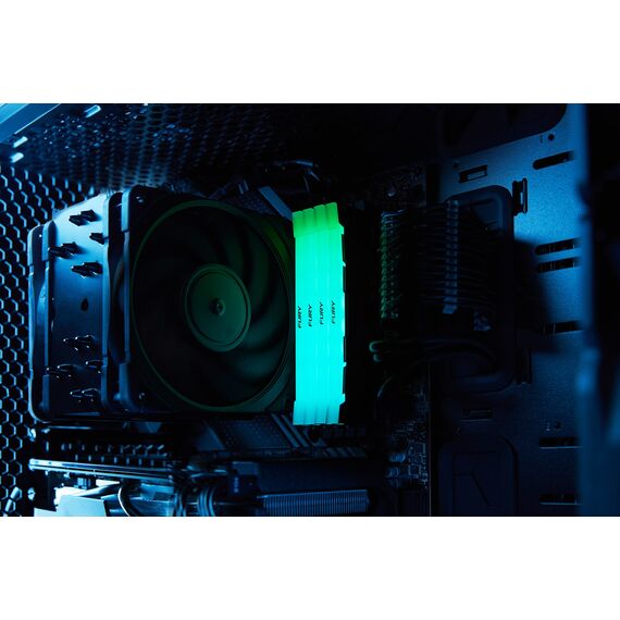 Kingston Technology FURY 16GB 3200MT/s DDR4 CL16 DIMM 1Gx8 Renegade RGB - DIMM (Desktop) - RAM - Techbox