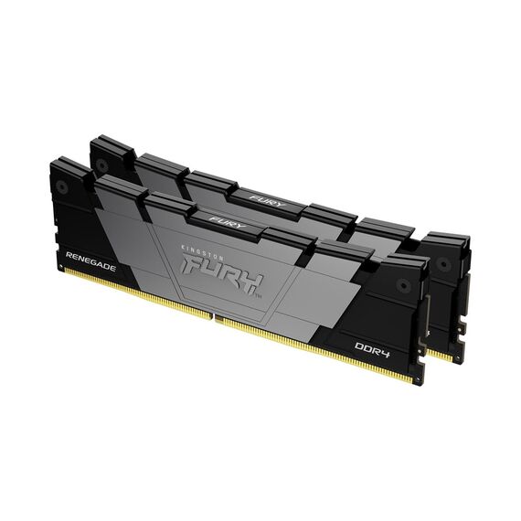 Kingston Technology FURY 16GB 3200MT/s DDR4 CL16 DIMM (Kit of 2) Renegade Black - DIMM (Desktop) - RAM - Techbox