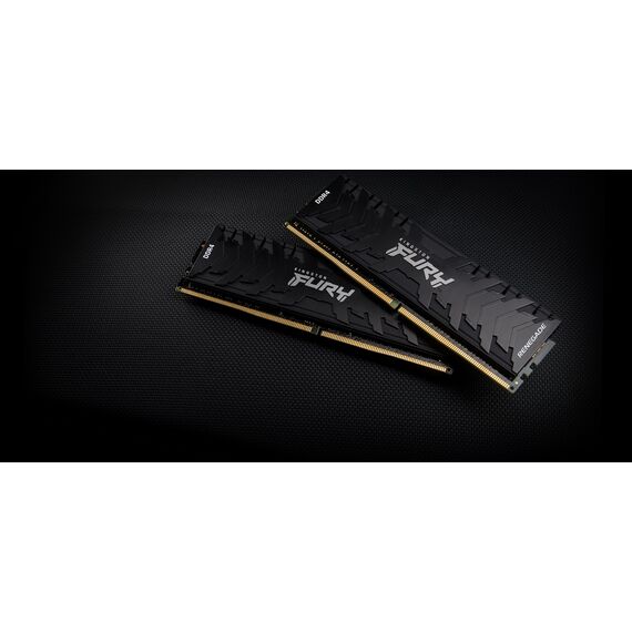 Kingston Technology FURY 16GB 3200MT/s DDR4 CL16 DIMM (Kit of 2) Renegade Black - DIMM (Desktop) - RAM - Techbox