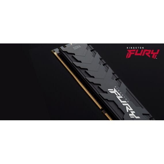 Kingston Technology FURY 16GB 3200MT/s DDR4 CL16 DIMM (Kit of 2) Renegade Black - DIMM (Desktop) - RAM - Techbox