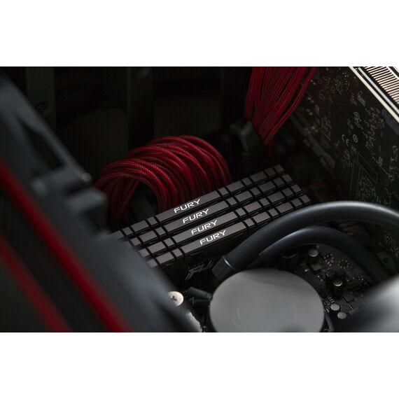 Kingston Technology FURY 16GB 3200MT/s DDR4 CL16 DIMM (Kit of 2) Renegade Black - DIMM (Desktop) - RAM - Techbox
