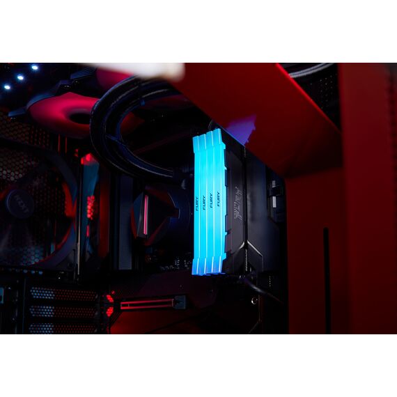Kingston Technology FURY 16GB 3200MT/s DDR4 CL16 DIMM (Kit of 2) Renegade RGB - DIMM (Desktop) - RAM - Techbox