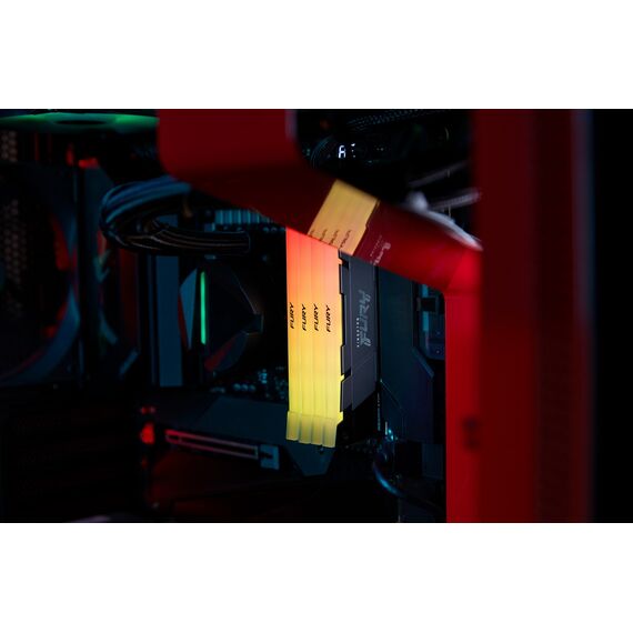 Kingston Technology FURY 16GB 3200MT/s DDR4 CL16 DIMM (Kit of 2) Renegade RGB - DIMM (Desktop) - RAM - Techbox