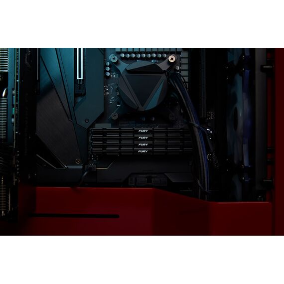 Kingston Technology FURY 16GB 3600MT/s DDR4 CL16 DIMM 1Gx8 Renegade Black | Techbox