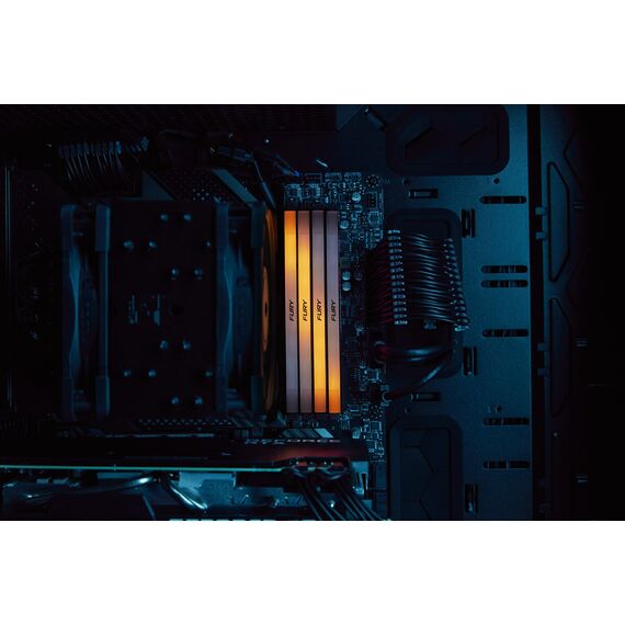 Kingston Technology FURY 16GB 4266MT/s DDR4 CL19 DIMM (Kit of 2) Renegade RGB - DIMM (Desktop) - RAM - Techbox