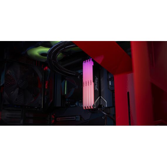 Kingston Technology FURY 16GB 3600MT/s DDR4 CL17 DIMM (Kit of 2) Beast RGB - DIMM (Desktop) - RAM - Techbox
