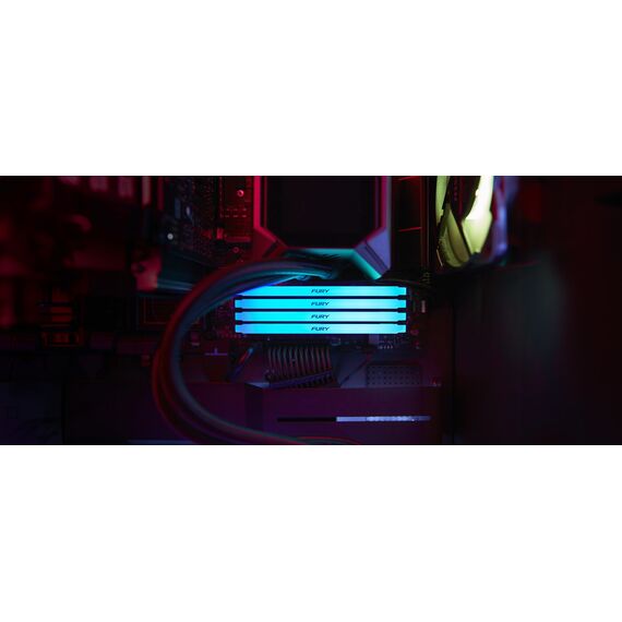 Kingston Technology FURY 16GB 3600MT/s DDR4 CL17 DIMM (Kit of 2) Beast RGB - DIMM (Desktop) - RAM - Techbox