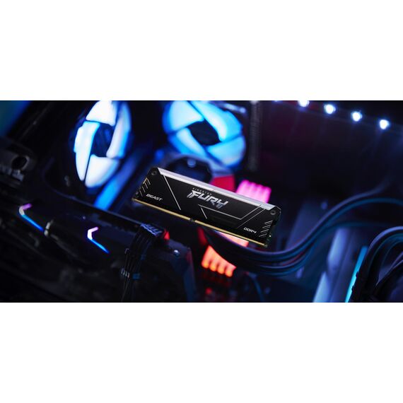 Kingston Technology FURY 16GB 3600MT/s DDR4 CL17 DIMM (Kit of 2) Beast RGB - DIMM (Desktop) - RAM - Techbox
