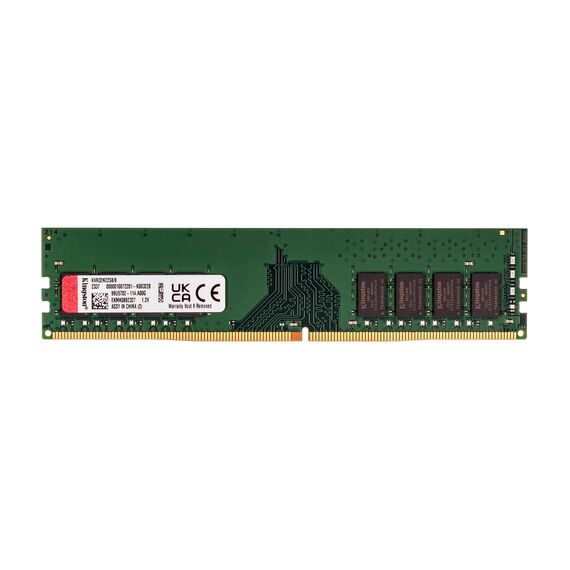 Kingston Technology ValueRAM KVR32N22S8/8 memory module 8 GB 1 x 8 GB DDR4 3200 MHz - DIMM (Desktop) - RAM - Techbox
