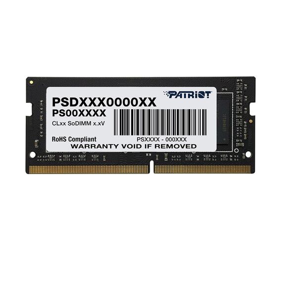 Patriot Memory Signature PSD48G26662S memory module 8 GB 1 x 8 GB DDR4 2666 MHz | Techbox