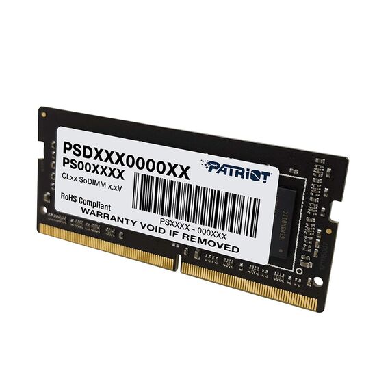 Patriot Memory Signature PSD48G26662S memory module 8 GB 1 x 8 GB DDR4 2666 MHz | Techbox