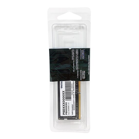 Patriot Memory Signature PSD48G26662S memory module 8 GB 1 x 8 GB DDR4 2666 MHz | Techbox