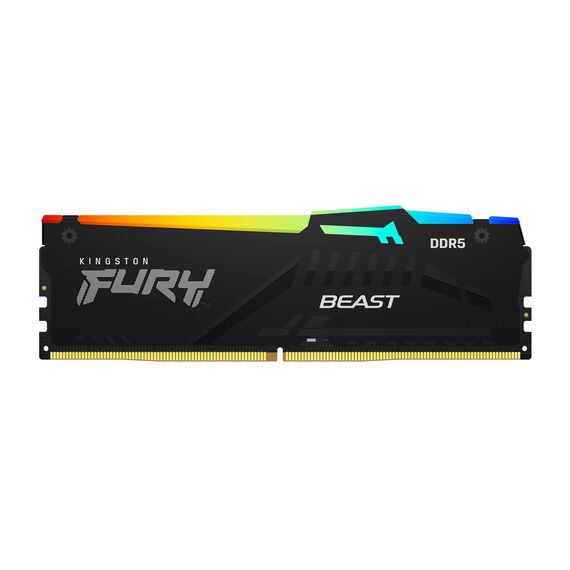 Kingston Technology FURY Beast 16GB 6000MT/s DDR5 CL36 DIMM (Kit of 2) RGB EXPO - DIMM (Desktop) - RAM - Techbox