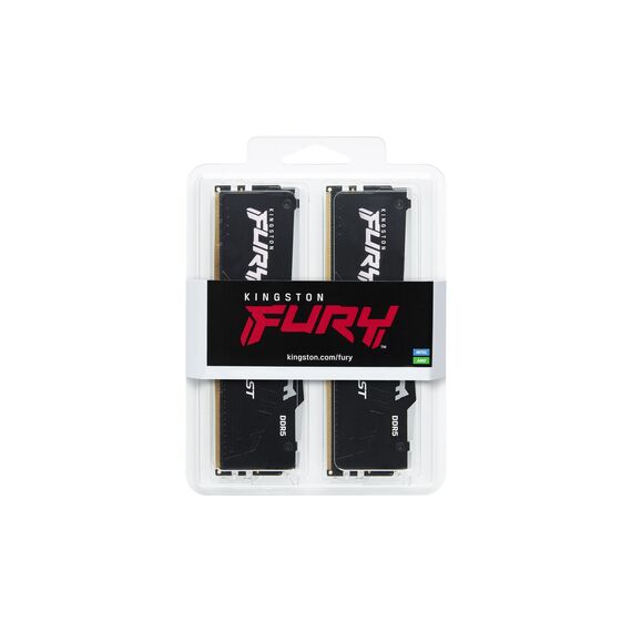 Kingston Technology FURY Beast 16GB 6000MT/s DDR5 CL36 DIMM (Kit of 2) RGB EXPO - DIMM (Desktop) - RAM - Techbox