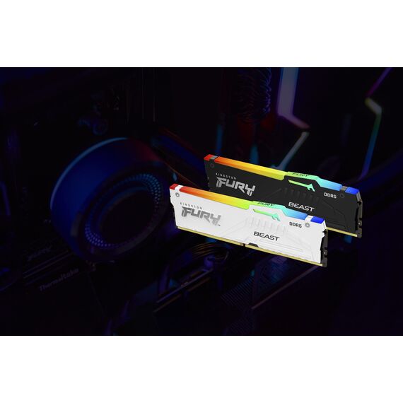 Kingston Technology FURY Beast 16GB 6000MT/s DDR5 CL36 DIMM (Kit of 2) RGB EXPO - DIMM (Desktop) - RAM - Techbox