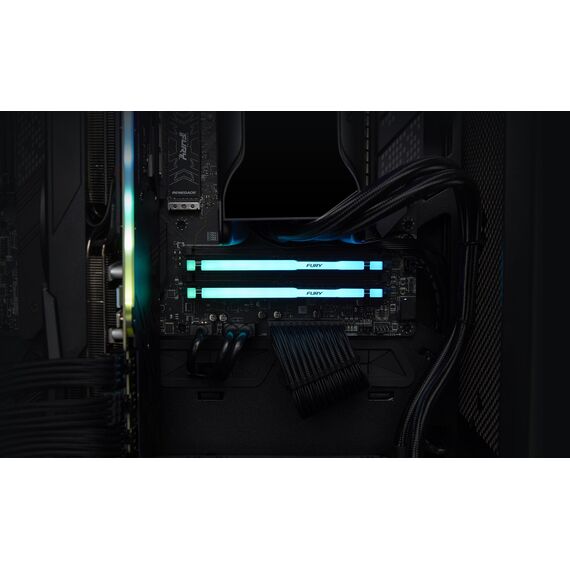 Kingston Technology FURY Beast RGB memory module 32 GB 2 x 16 GB DDR5 5600 MHz - DIMM (Desktop) - RAM - Techbox