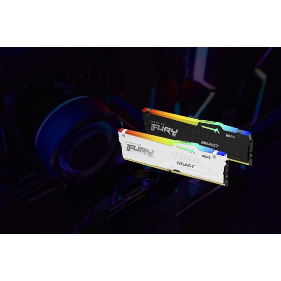 Kingston Technology FURY Beast 32GB 5600MT/s DDR5 CL40 DIMM (Kit of 2) RGB - DIMM (Desktop) - RAM - Techbox