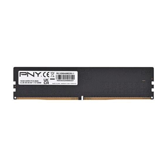 PNY Performance DDR5 5600MHz 16G memory module 16 GB 1 x 16 GB 288-pin DIMM - DIMM (Desktop) - RAM - Techbox