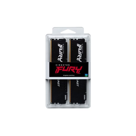 Kingston Technology FURY Beast 32GB 5600MT/s DDR5 CL36 DIMM (Kit of 2) Black - DIMM (Desktop) - RAM - Techbox