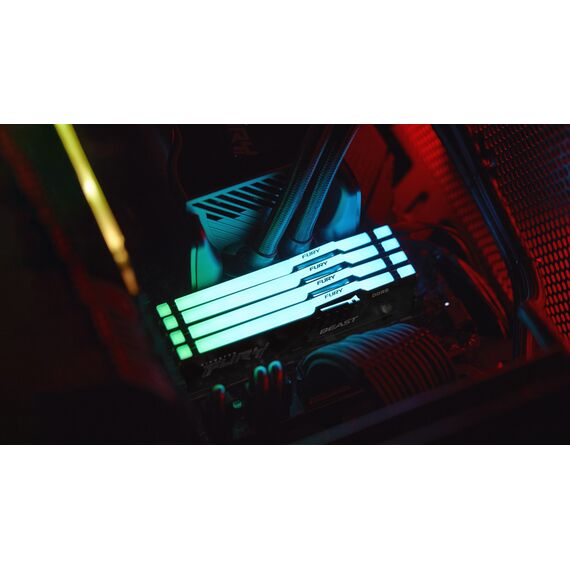 Kingston Technology FURY Beast 32GB 6000MT/s DDR5 CL30 DIMM (Kit of 2) RGB EXPO - DIMM (Desktop) - RAM - Techbox