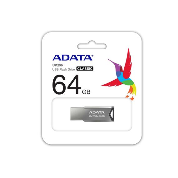 ADATA UV250 memory card 64 GB CompactFlash - USB Sticks - Peripherals - Techbox