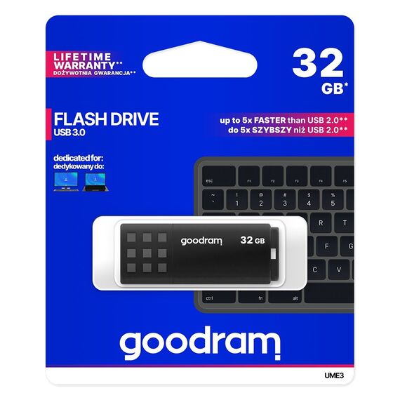 Goodram FlashDrive USB 32 GB USB 3.0 - USB Sticks - Peripherals - Techbox