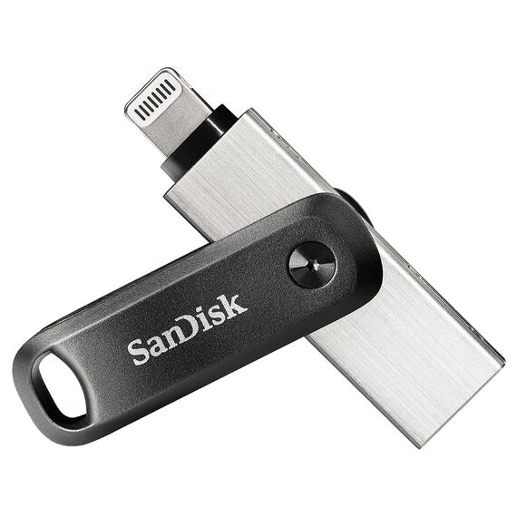 SanDisk iXpand USB flash drive 64 GB USB Type-A / Lightning 3.2 Gen 2 (3.1 Gen 2) Black, Silver | Techbox