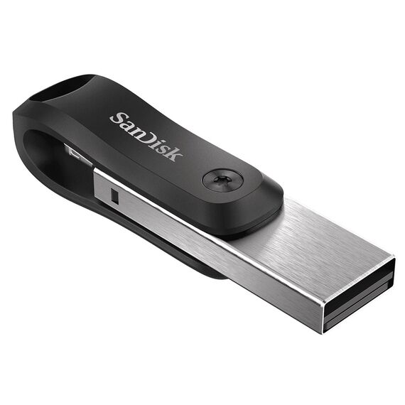 SanDisk iXpand USB flash drive 64 GB USB Type-A / Lightning 3.2 Gen 2 (3.1 Gen 2) Black, Silver | Techbox